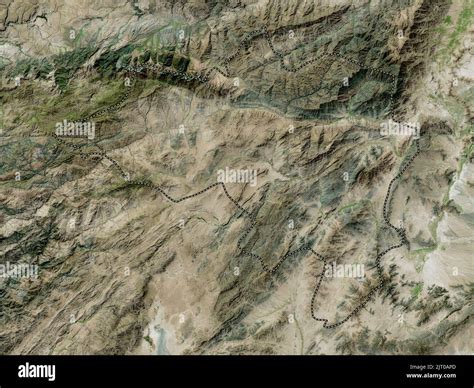 Wardak, province of Afghanistan. High resolution satellite map Stock Photo - Alamy