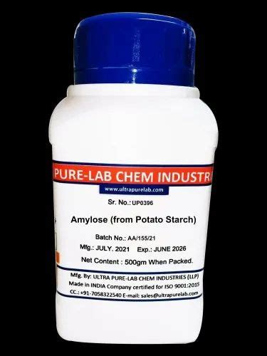 Amylose (from potato starch), For laboratory chemicals at ₹ 450/kg in ...