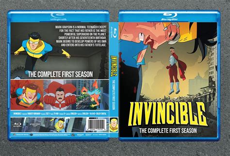 Invincible Season 1 Custom Blu-ray Cover W/ Case NO DISC - Etsy