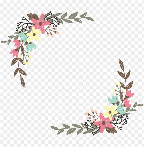 border flowers clip art graffiti wild flower - wildflower clip art PNG image with transparent ...