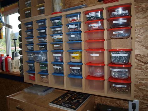 Hardware Storage | Hardware storage, Garage organization diy, Workshop storage