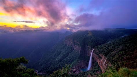 Nohkalikai waterfall, near Sohra, Meghalaya | Peapix