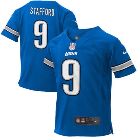 Nike Matthew Stafford Detroit Lions Toddler Light Blue Game Jersey