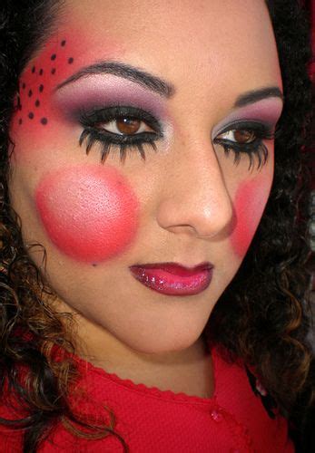 Lady Bug Doll I | Lady bug makeup, Ladybug face paint, Halloween costumes makeup