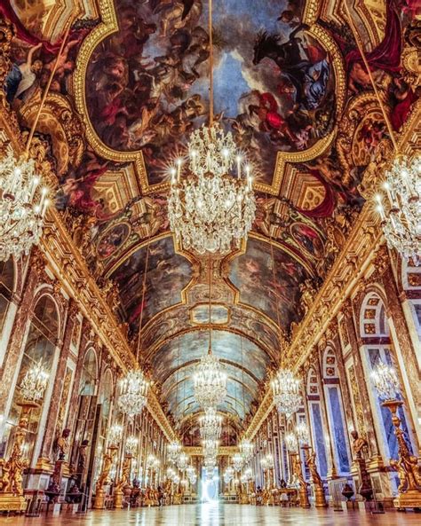 Hall of mirrors, palace of Versailles, France 🇫🇷 : r/BeAmazed