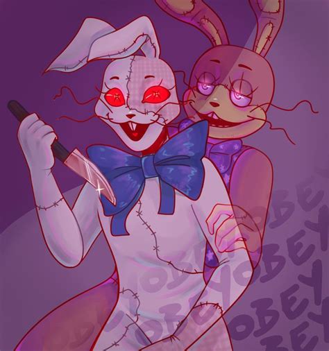 Vanny and Glitchtrap :') - fivenightsatfreddys | Vanny and glitchtrap, Anime fnaf, Fnaf drawings