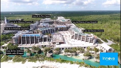 Hotel Xcaret Arte Building Locations | allinclusivegal