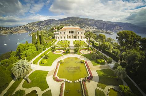 Villa Ephrussi de Rothschild, Saint Jean Cap Ferrat, Alpes Maritimes - Drone Photography