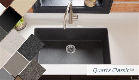 ELKAY | Quartz Kitchen Sinks. Bold Granite Colors. Sleek Luxe and Classic Style.