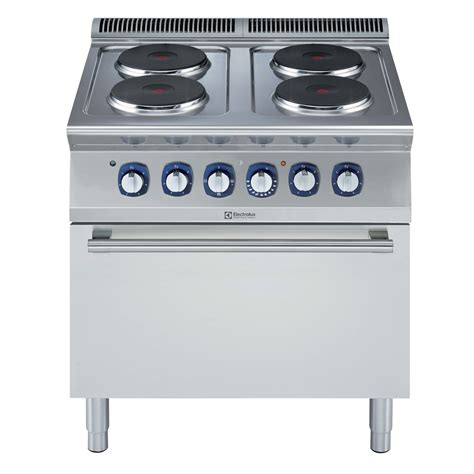 Modular Cooking Range Line 700XP 4-Hot Plates Electric Boiling Top Range on Electric Oven ...