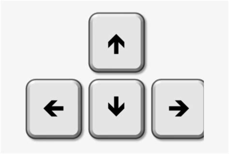 keyboard arrow keys png - Clip Art Library