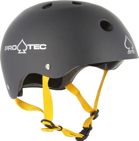 Pro-Tec Classic Skateboard Helmet - Matte Charcoal - Skateboard Helmet ...