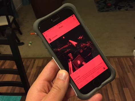 New iPhone Red Screen Tint in iOS 10 to Preserve Night Vision [Stellar Neophyte Astronomy Blog]
