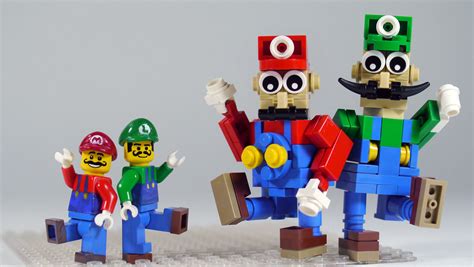 LEGO Mario & Luigi | See how to build it: www.youtube.com/wa… | Flickr