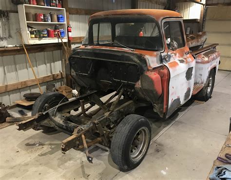 1957 Chevy Pickup Chassis Swap – SS Custom Hot Rods