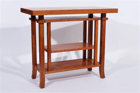 Frank Lloyd Wright Oak Side Table, Model HC307 - Tables - Side and ...