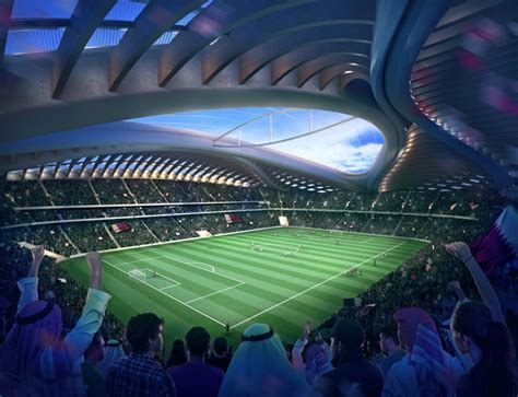 INHALE MAG ZAHA HADID ARCHITECTS - STADIUM IN QUATAR » INHALE MAG