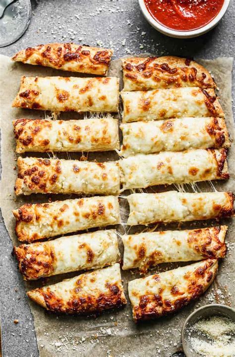 Cheesy Breadsticks - Varsha's Recipes