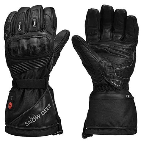 5 Best Heated Motorcycle Gloves (May 2021) Battery Gloves