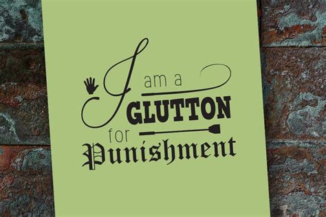 I am a Glutton for Punishment STR-031 Funny Naughty Kinky