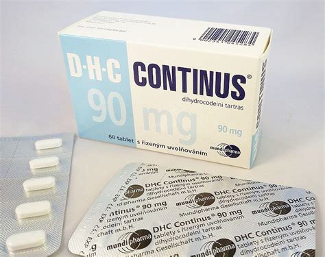 DHC Continus 90mg | 30-120mg | Uses | Side Effects | Dosage