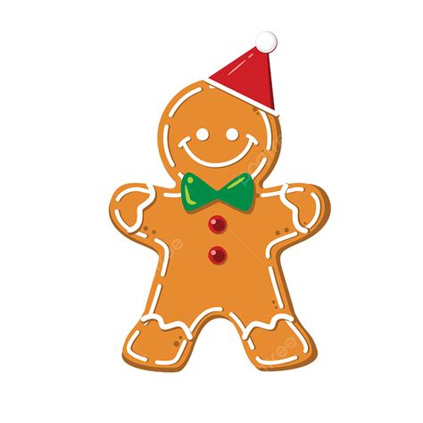 Christmas Gingerbread Man Clipart Hd PNG, Christmas Gingerbread Man ...