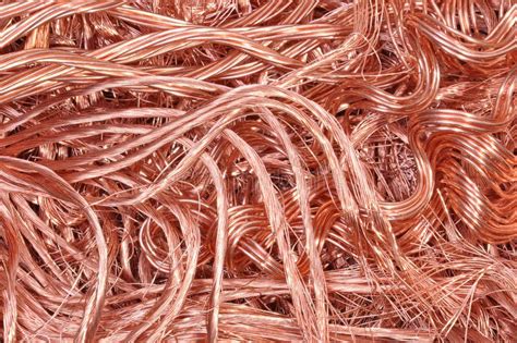 Copper wire raw material stock image. Image of cool, color - 26733369