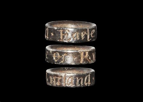 Medieval silver vervel / Circa 1440-1460 |/ A silver hawking leg ring ...