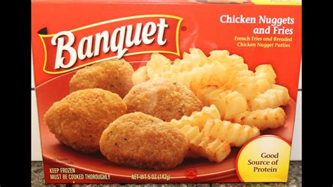 Banquet: Chicken Nuggets & Fries Review - YouTube