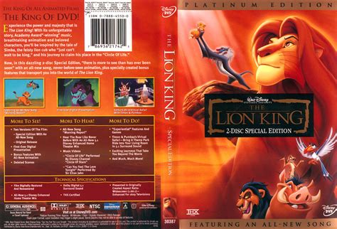 Lion King Dvd Cover Art