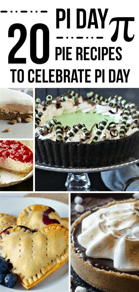 Pi Day Pies - Twenty Totally Rad Recipes Celebrating Pi Day