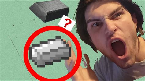 I MADE AN IRON INGOT FROM MINECRAFT (IRL) - YouTube