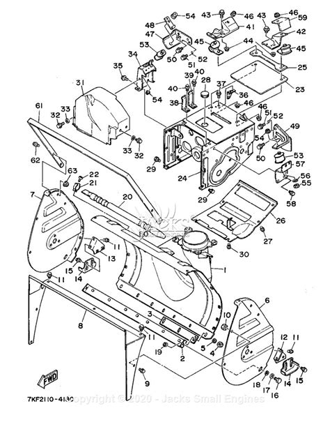 Yamaha YS828TEC Parts Diagram for BODY