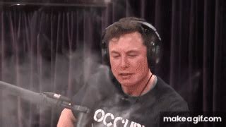 Joe Rogan Smokes With Elon Musk on Make a GIF