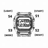 Yahooオークション  デジタル 腕時計 レディース メンズ ガールズ ス sketch template