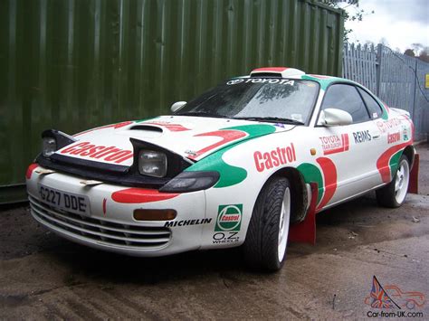 TOYOTA CELICA GT4 TURBO STAGE RALLY LOG BOOKED CARLOS SAINZ REPLICA