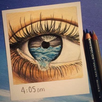 34+ New Ideas For Eye Ocean Drawing | Ocean drawing, Eye art, Amazing art painting