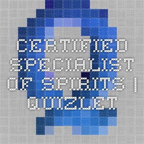 Certified Specialist of Spirits | Quizlet | Flashcards, Math flash cards, Teacher interviews