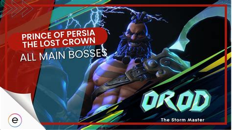 Prince of Persia The Lost Crown: All Main Bosses - eXputer.com