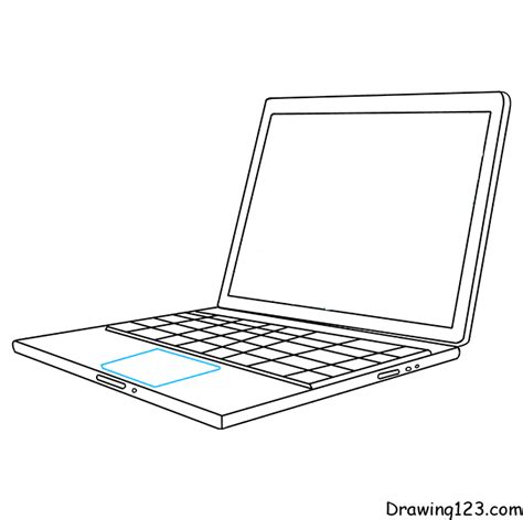 Laptop Drawing