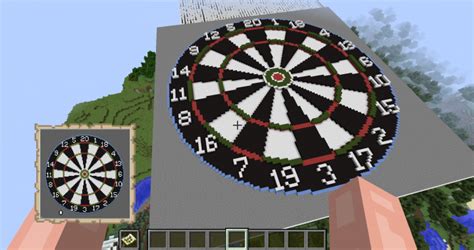 Dartboard Map art! Minecraft Map