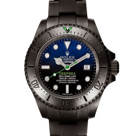 OceanicTime: ROLEX Deepsea D-BLUE DIAL Super MATTE by Bamford