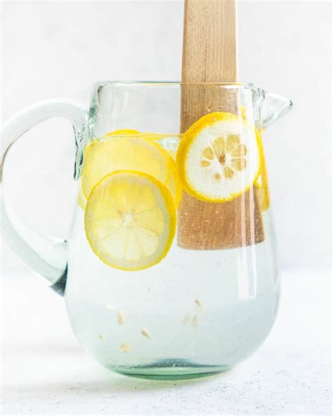 Lemon Water Recipe (Refreshing & Healthy Drink!) – A Couple Cooks