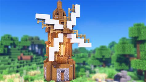 ImRandom on Twitter: "Easy Windmill Tutorial Click here ---> https://t.co/4hUSIRPmjn #Minecraft ...