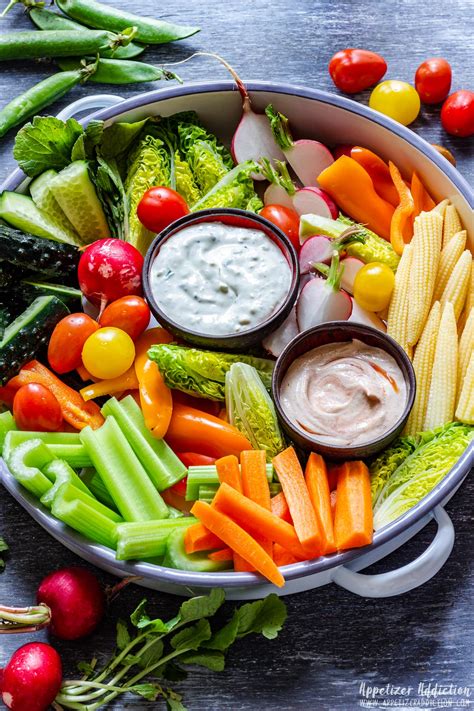 Crudite Platter (How to Make a French Vegetable Platter)