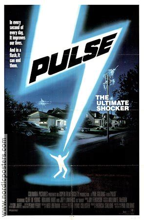 Pulse poster USA 1988 Cliff de Young original