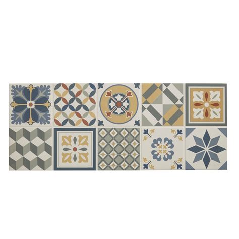 Konkrete Multicolor Matt Ceramic Wall Tile, Pack of 14, (L)500mm (W)200mm | Departments | DIY at B&Q