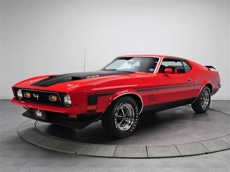 Download Car Fastback Muscle Car Vehicle Ford Mustang Mach 1 HD Wallpaper