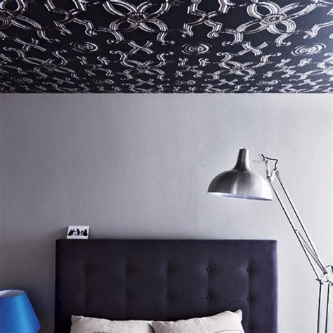 🔥 Free download Bedroom with wallpaper on the ceiling Bedroom design ...