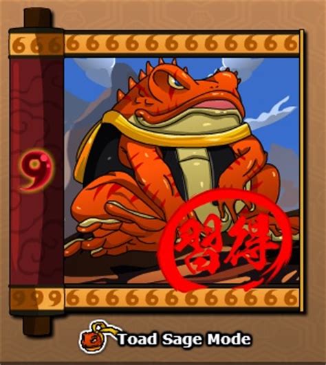 Toad Sage Mode (Senjutsu) | Ninja Saga Wiki | FANDOM powered by Wikia